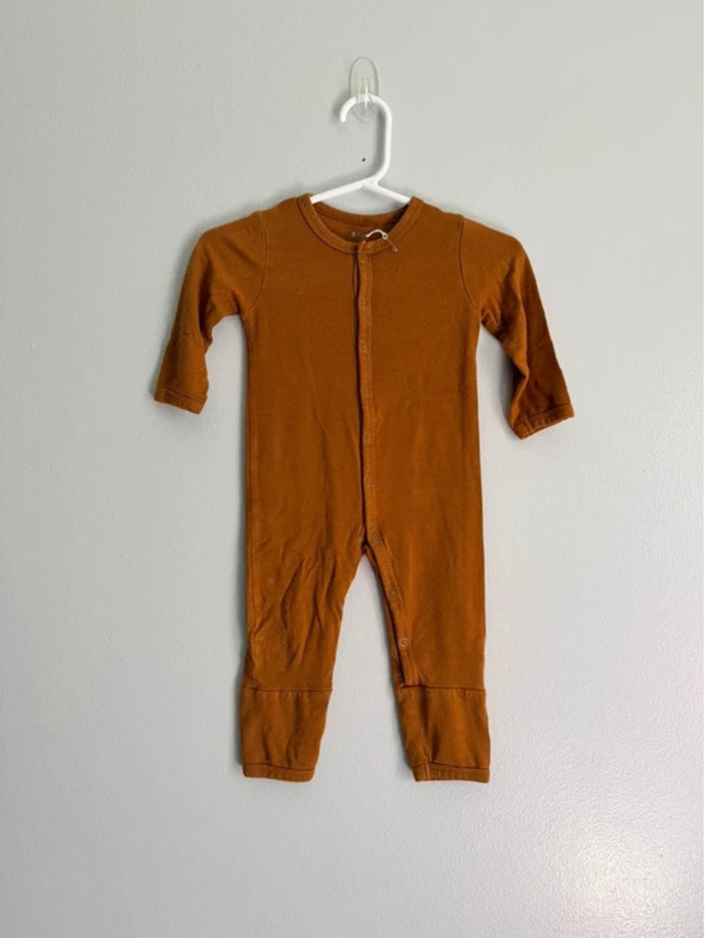 Kyte Baby Nutmeg Brown Bamboo Zipper Sleeper 3-6M